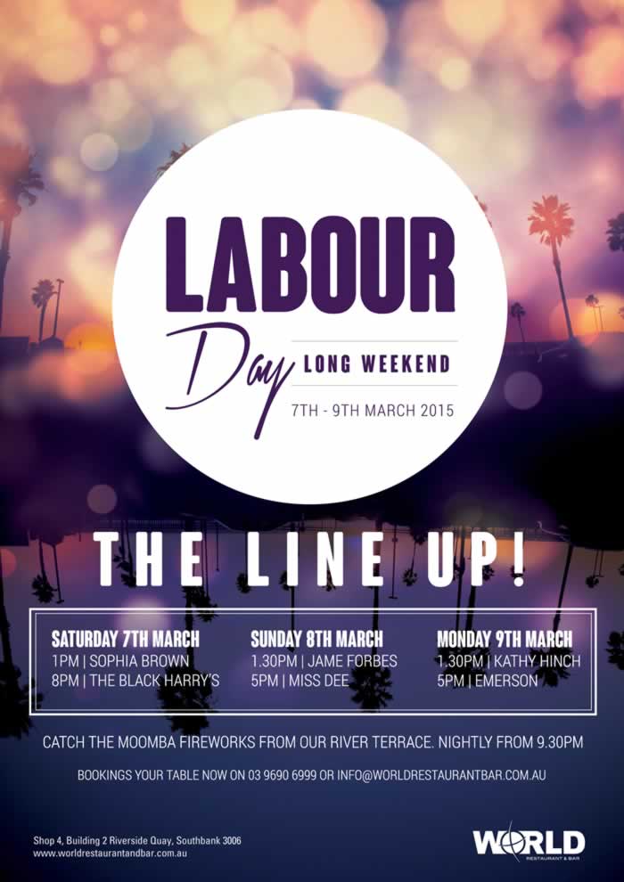 Melbourne Labour Day Events
