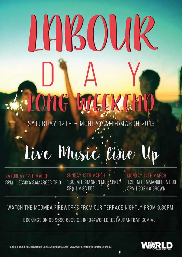 Labour Day Melbourne long weekend ideas and events